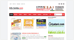 Desktop Screenshot of info-lomba.com