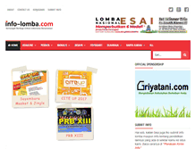 Tablet Screenshot of info-lomba.com